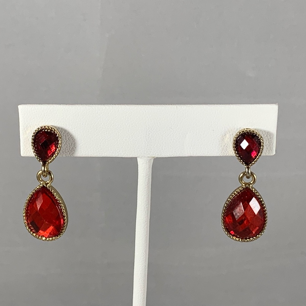 Red earring